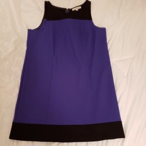 Loft Sleeveless Shift Dress NWOT